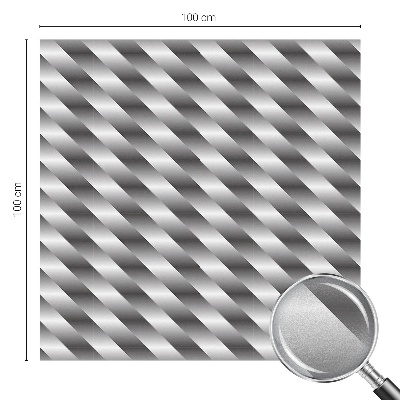 Zelfklevende anti inkijk folie glas in lood Geometrische strepen