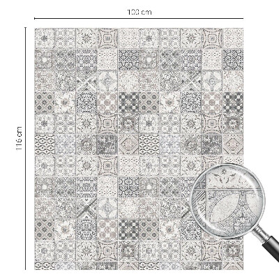 Zonwerende raamfolie Tegelpatronen