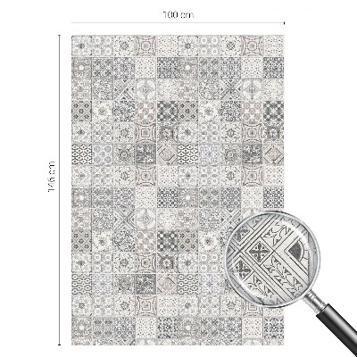 Zonwerende raamfolie Tegelpatronen