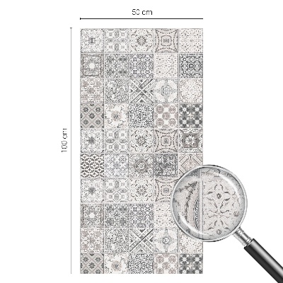 Zonwerende raamfolie Tegelpatronen