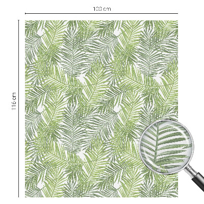 Zelfklevende raamfolie glas in lood Plantenpatronen