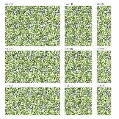 Zelfklevende raamfolie glas in lood Plantenpatronen