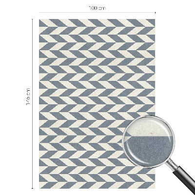 Zelfklevende anti inkijk folie glas in lood Geometrische illusie