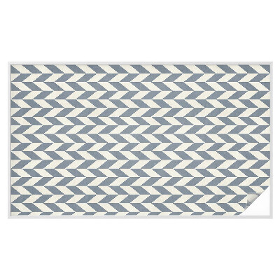 Zelfklevende anti inkijk folie glas in lood Geometrische illusie