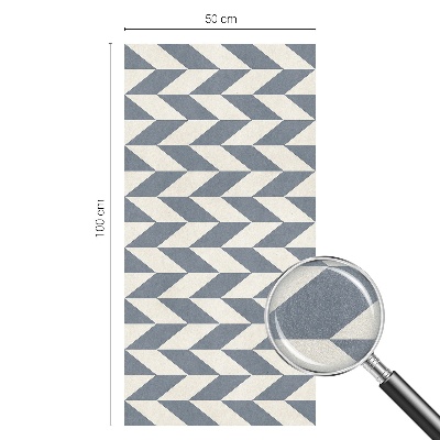 Zelfklevende anti inkijk folie glas in lood Geometrische illusie