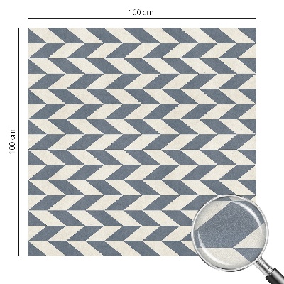 Zelfklevende anti inkijk folie glas in lood Geometrische illusie