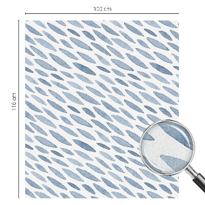 Anti inkijk raamfolie Blauwe strepen