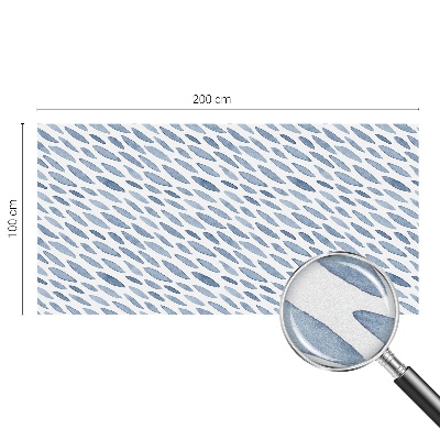 Anti inkijk raamfolie Blauwe strepen