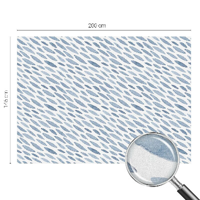 Anti inkijk raamfolie Blauwe strepen