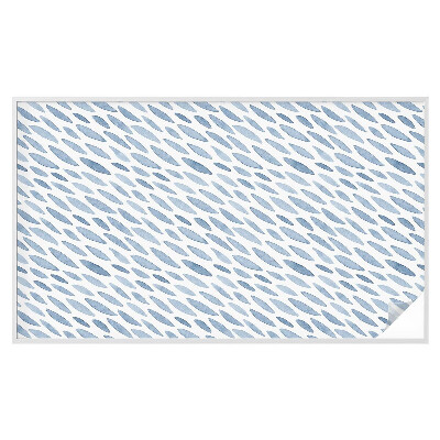 Anti inkijk raamfolie Blauwe strepen