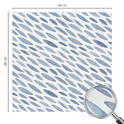 Anti inkijk raamfolie Blauwe strepen