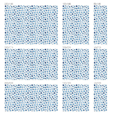 Zelfklevende raamfolie glas in lood Aquarelstippen