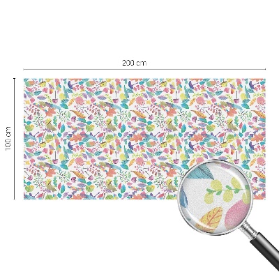 Anti inkijk raamfolie Kleurrijke compositie