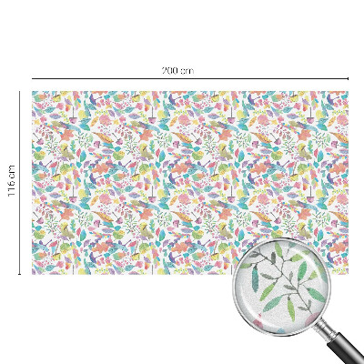 Anti inkijk raamfolie Kleurrijke compositie