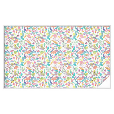 Anti inkijk raamfolie Kleurrijke compositie