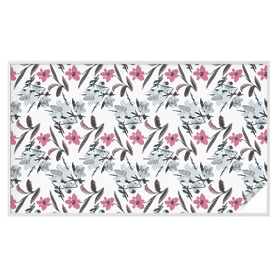 Zonwerende raamfolie Bloemenpatroon