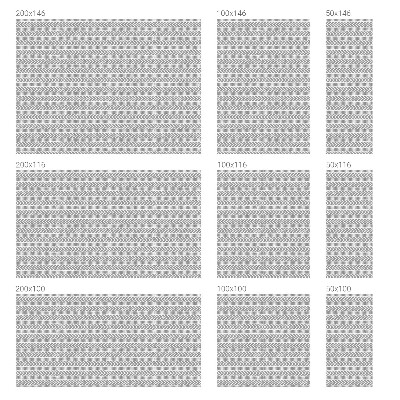 Zelfklevende raamfolie glas in lood Geometrische strepen
