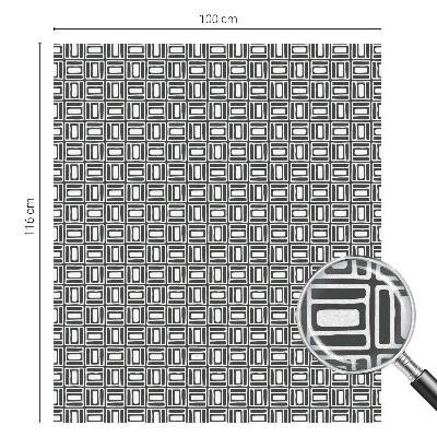 Zonwerende raamfolie Energetisch patroon