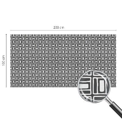 Zonwerende raamfolie Energetisch patroon