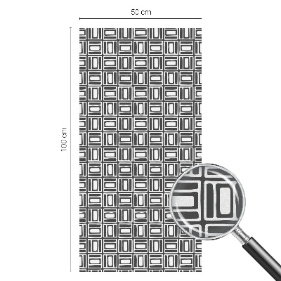 Zonwerende raamfolie Energetisch patroon