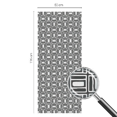 Zonwerende raamfolie Energetisch patroon