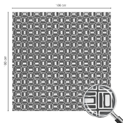 Zonwerende raamfolie Energetisch patroon