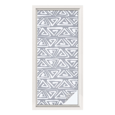 Anti inkijk raamfolie Geometrisch minimalisme