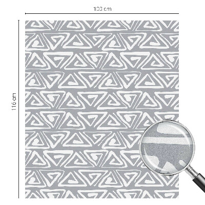 Anti inkijk raamfolie Geometrisch minimalisme