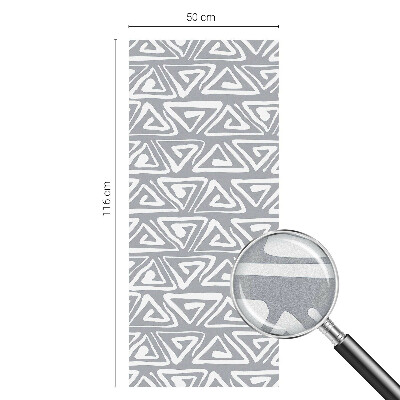 Anti inkijk raamfolie Geometrisch minimalisme