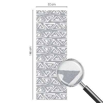 Anti inkijk raamfolie Geometrisch minimalisme