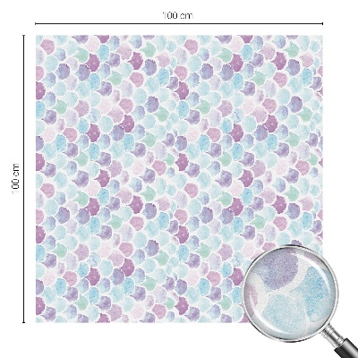 Zelfklevende anti inkijk folie glas in lood Pastelstippen