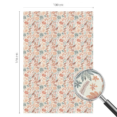 Zonwerende raamfolie Bloemstuk