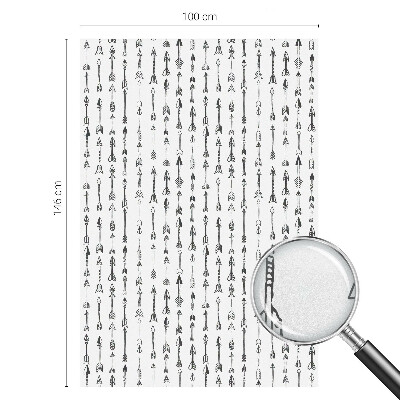 Zonwerende raamfolie glas in lood Geometrische pijlen