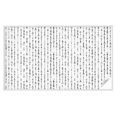 Zonwerende raamfolie glas in lood Geometrische pijlen