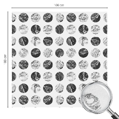 Zelfklevende raamfolie glas in lood Marmeren elegantie