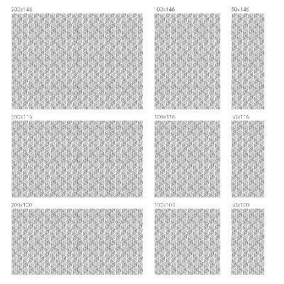 Zonwerende raamfolie Ruitpatroon