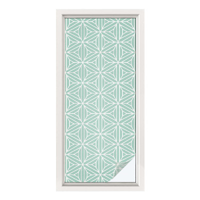 Zelfklevende raamfolie glas in lood Harmonieuze structuur