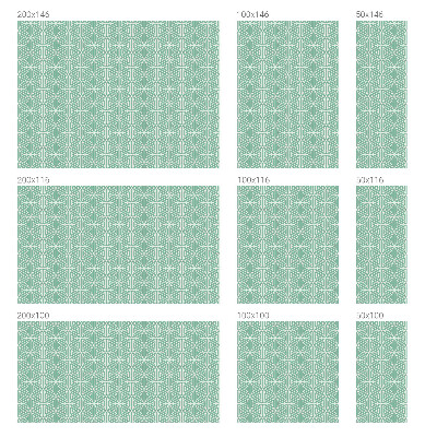 Zelfklevende raamfolie glas in lood Harmonieuze structuur
