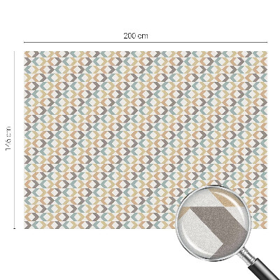 Zonwerende raamfolie Geometrische ruiten