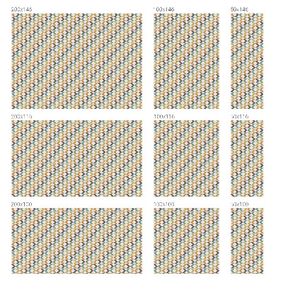 Zonwerende raamfolie Geometrische ruiten