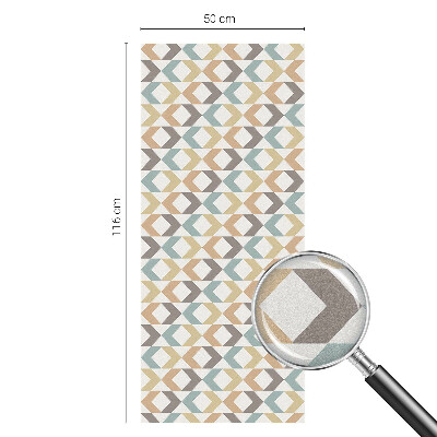 Zonwerende raamfolie Geometrische ruiten