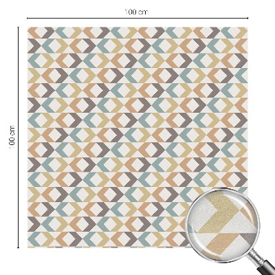 Zonwerende raamfolie Geometrische ruiten