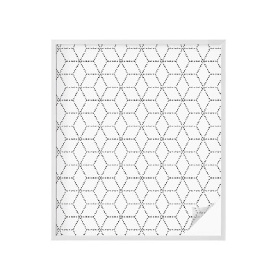 Anti inkijk raamfolie Gestippelde ruiten