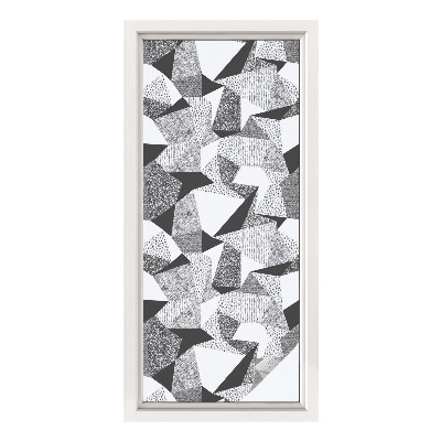 Zelfklevende anti inkijk folie glas in lood Geometrische figuren