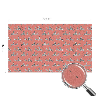 Zonwerende raamfolie glas in lood Zebramotief