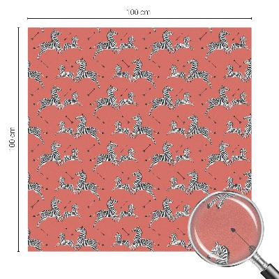 Zonwerende raamfolie glas in lood Zebramotief
