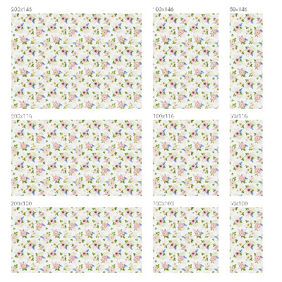 Zonwerende raamfolie Bloemenpatroon