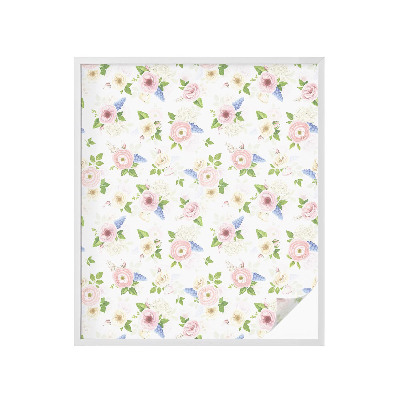 Zonwerende raamfolie Bloemenpatroon