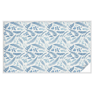 Zonwerende raamfolie glas in lood Botanisch patroon