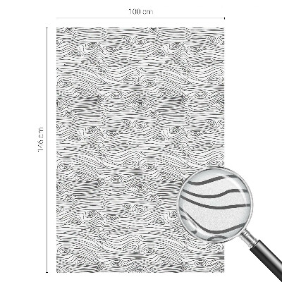 Zonwerende raamfolie Houten lijnen